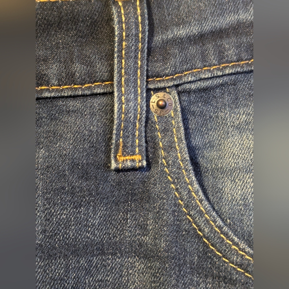 Levis 569 Jeans Mens 42x32 Loose Straight Denim Baggy - Picture 9 of 13